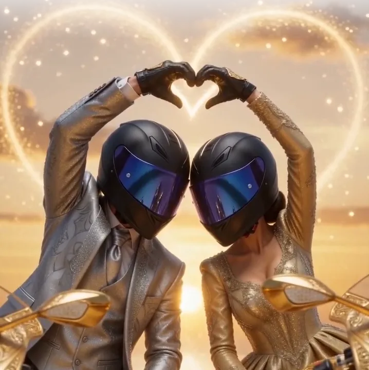 Golden Bike Couple preview