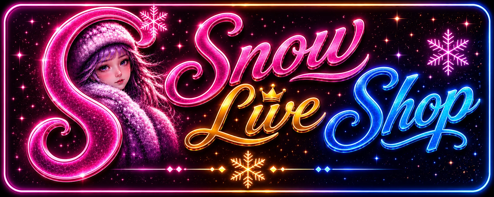 Snow Live โ animated avatar frames and entrance effects
